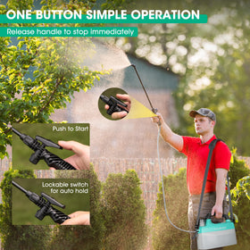 HAUSHOF adjustable-nozzles-curved-wand for precise, controlled spraying