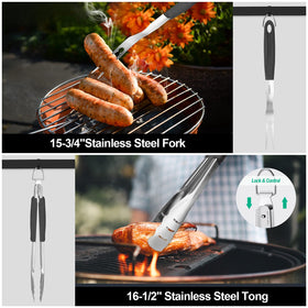 HAUSHOF silicone basting brush delivers even sauce application on meats and veggies.