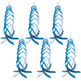Hausse bird reflector spiral blue deters birds with reflective motion for gardens.