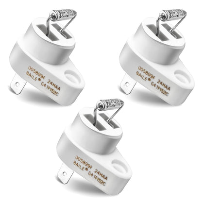 HAVANSIDY 3Pcs thermal cutoff 152C pack for safe pool heater replacement parts.