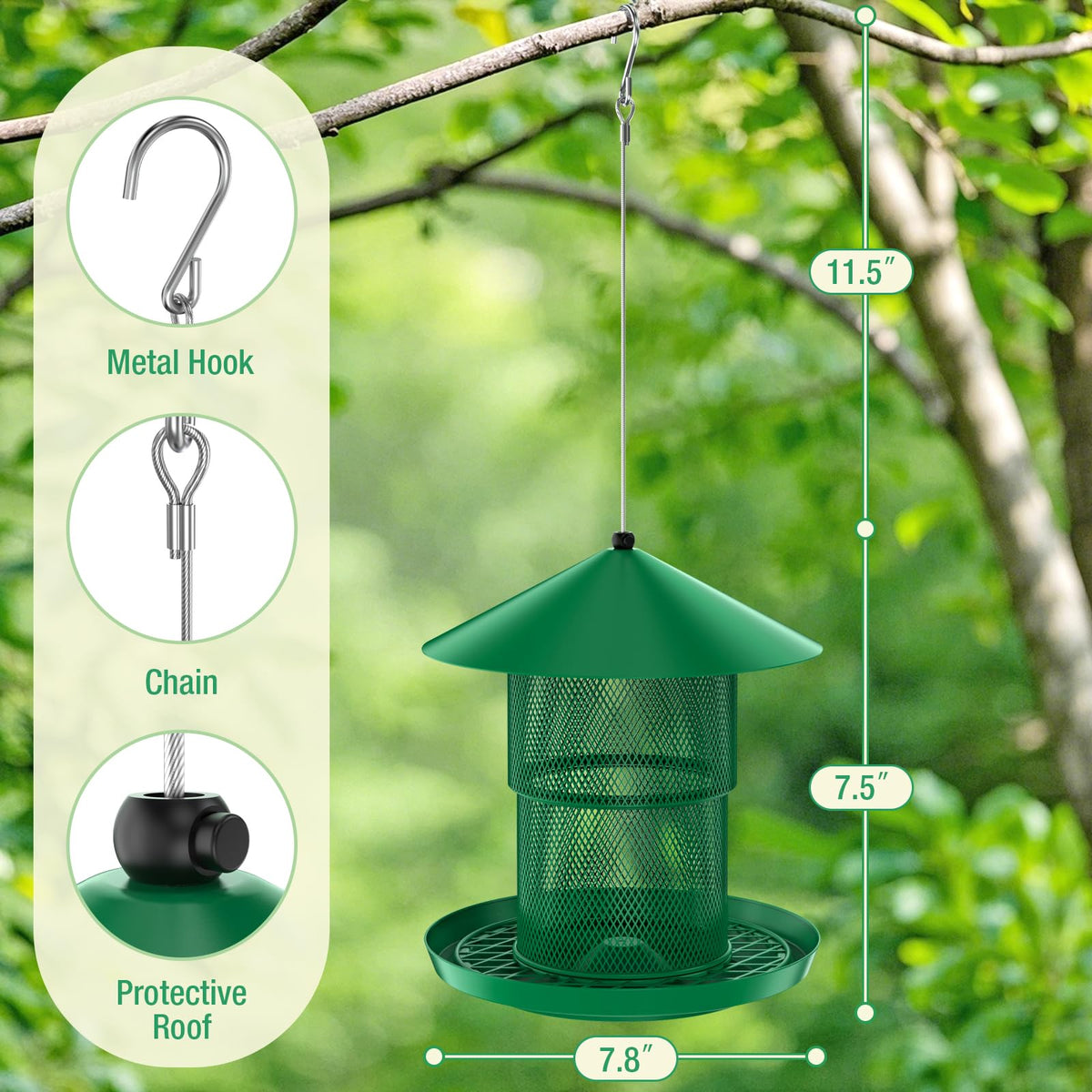 HAVENATURE Attracts various bird species with versatile seed options