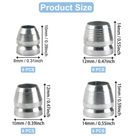 Havexerath 0.31-inch wedge provides precise fit for small axes.