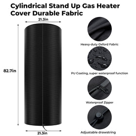 Havyduti cover shows waterproof zipper and PU coating for outdoor protection