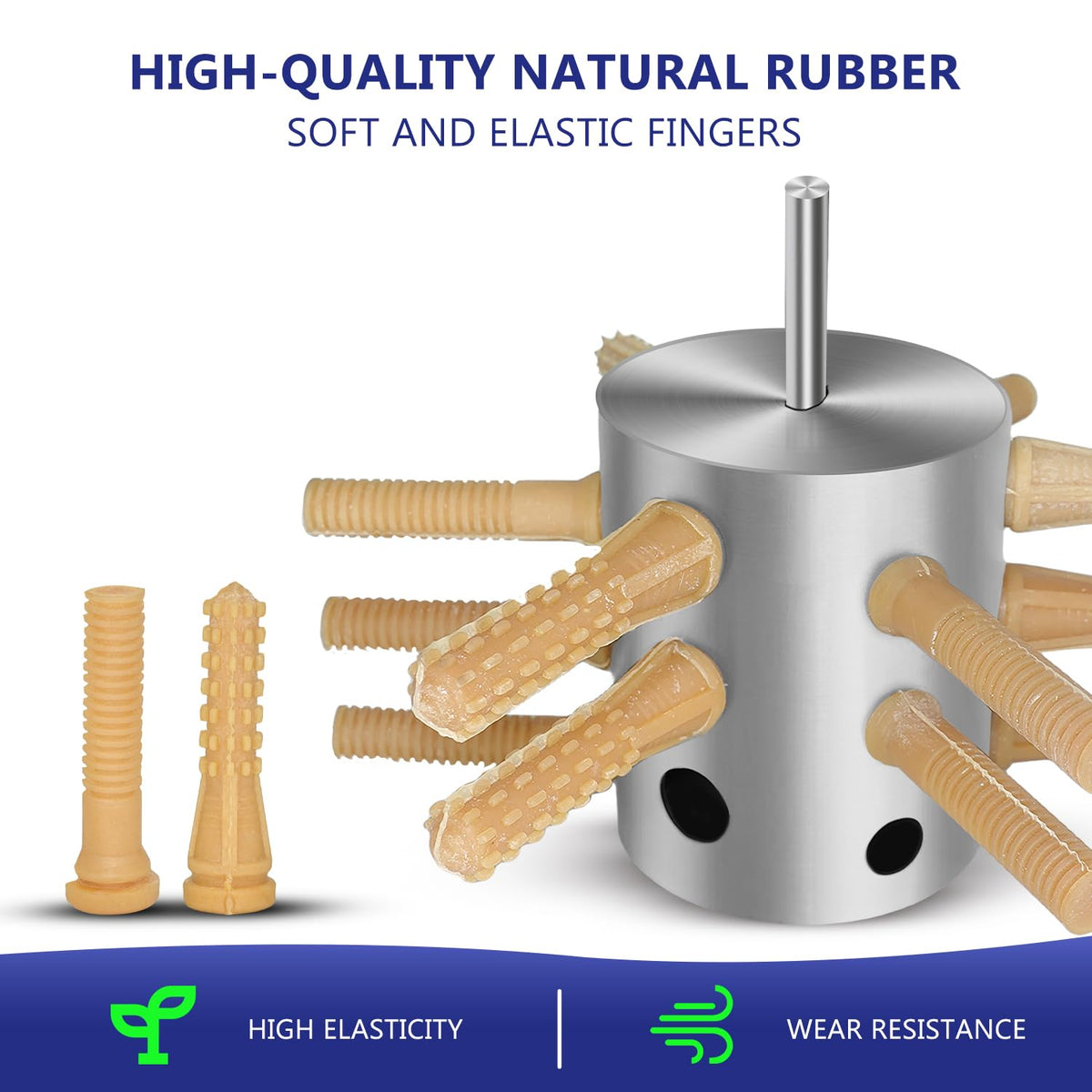 HAWK BROTHER hygienic fast feather removal supports clean poultry processing.
