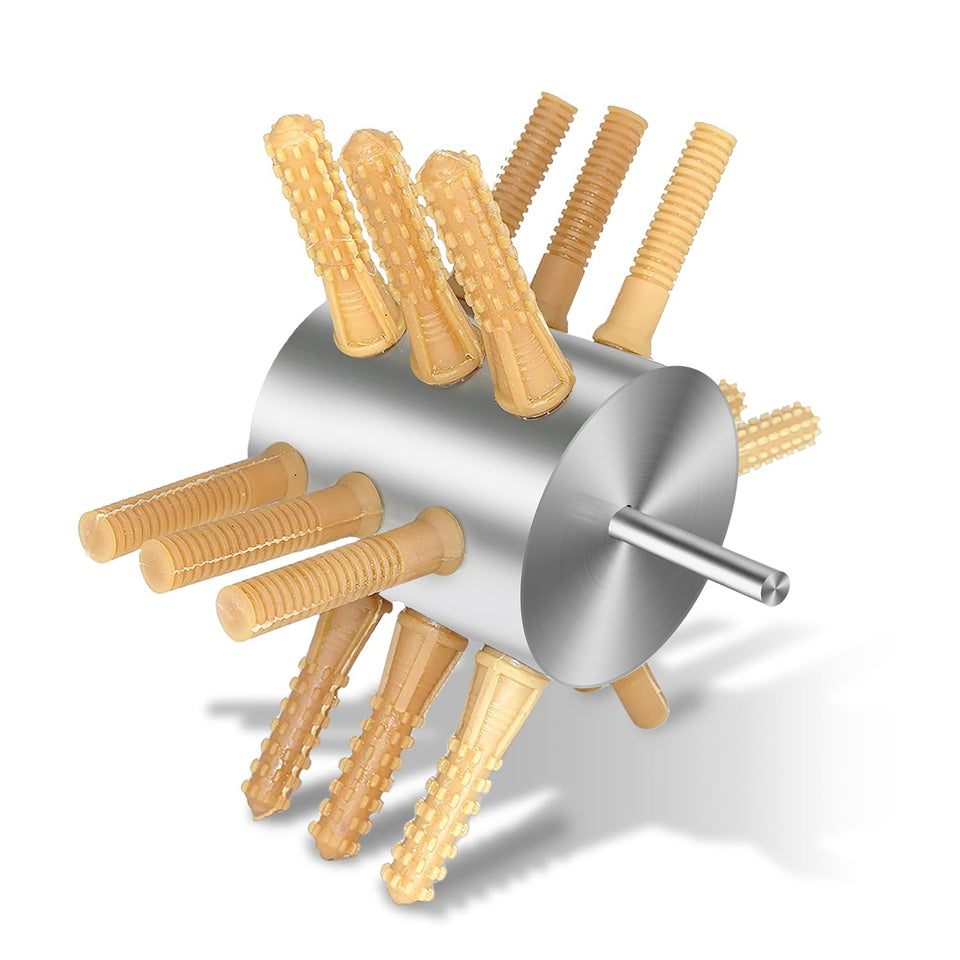 HAWK BROTHER light duty chicken plucker fingers gently remove feathers for efficient plucking.
