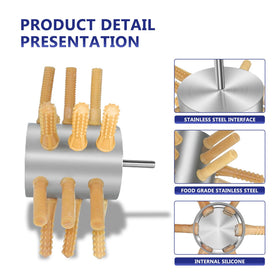 HAWK BROTHER removable rubber fingers allow easy replacement and maintenance.