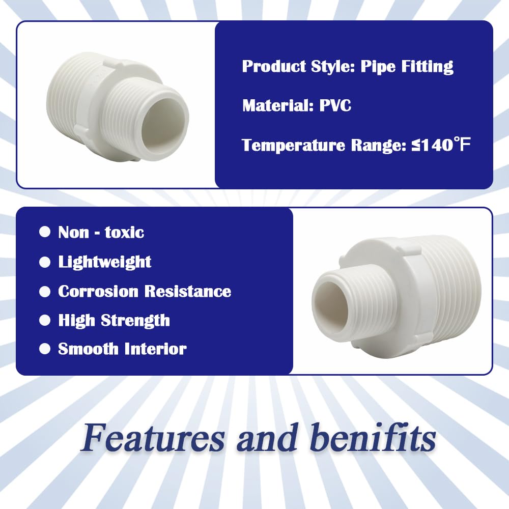 HayEastdor sealing tape included ensures leak-proof pipe connections.