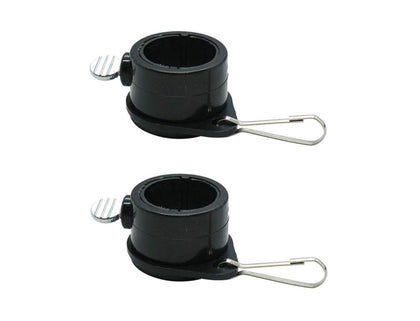 Hayodo tangle-free flag pole ring clip with 360-degree rotation preventing tangling