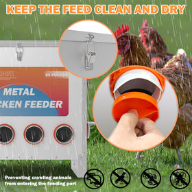 Hayohrt side handle lets you reposition feeding position easily.