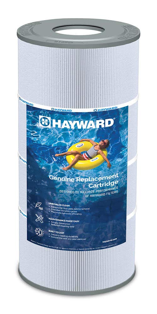 Hayward CX100XRE replacement cartridge element for 100 sq ft filtration in SwimClear C100S.