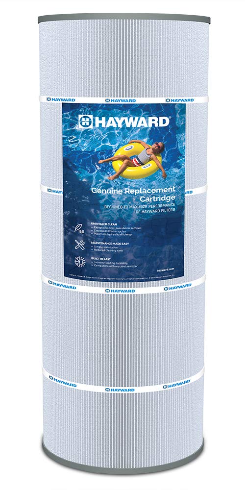 Hayward CX500RE replacement cartridge element for C500 filter enhances water clarity and filtration.