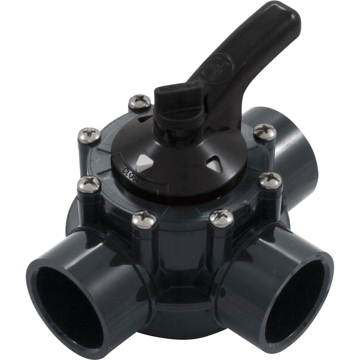 Non-corrosive construction helps maintain smooth operation with minimal maintenance.