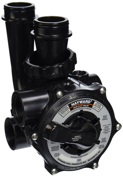 Hayward SP0710X62 Vari-Flo valve with gauge for pool filtration systems