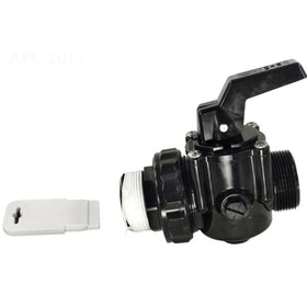Hayward SP0727 Deluxe 3-Way Ball Valve showing dial handle for precise flow control.