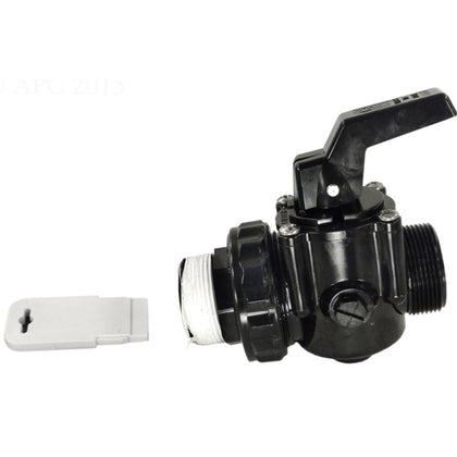 Hayward SP0727 Deluxe 3-Way Ball Valve showing dial handle for precise flow control.