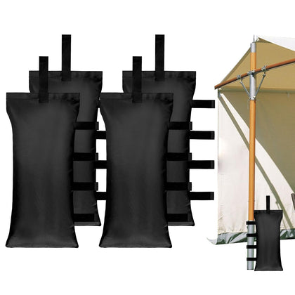 HAZBEN 120lbs canopy weights set for quick outdoor stability.