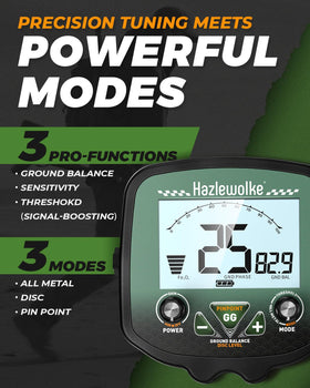 Hazlewolke TX-850 PRO auto and manual balance for stable signals