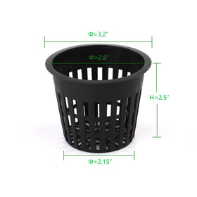 HAZOULEN Garden Net Cups top view with wide lip for easy handling