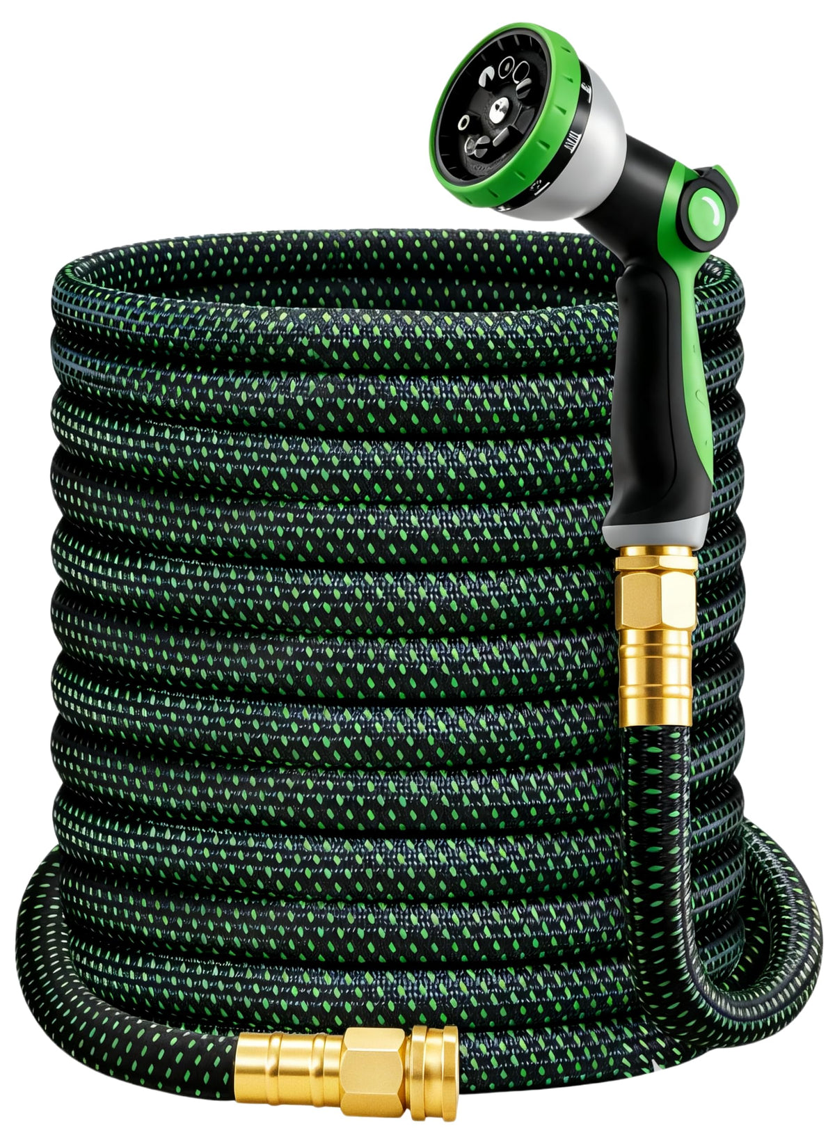 HBlife 100ft garden hose with tangle-free design for smooth water flow