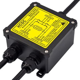 HCDC ATS internal high-power SPST relays illustrate reliable switching.
