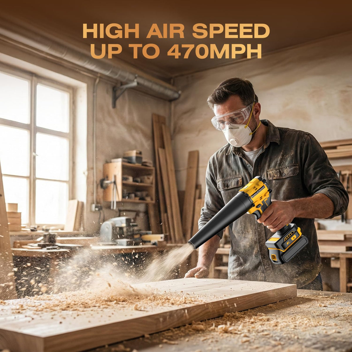Works with DeWALT 20V batteries for flexible power.