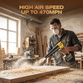 Works with DeWALT 20V batteries for flexible power.