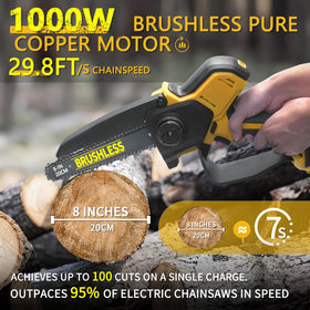 Dual-bar design with 8 inches and 6 inches for versatile wood cuts.