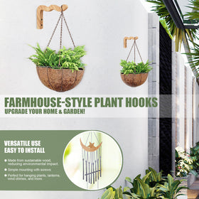 HCDHAKN two-pack saves space by stabilizing pots and decor on walls