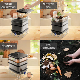 HCGADON gloves included support clean, ready-to-use setup.