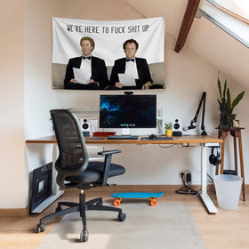 HCKHPH packaging includes 3x5 ft printed flag; pole not included.