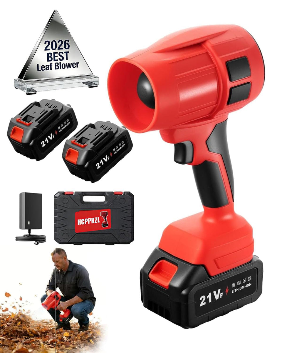 HCPPKZL Power Leaf Blower 21V battery pack for extended outdoor cleaning