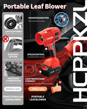 HCPPKZL Power Leaf Blower lightweight design for easy maneuvering
