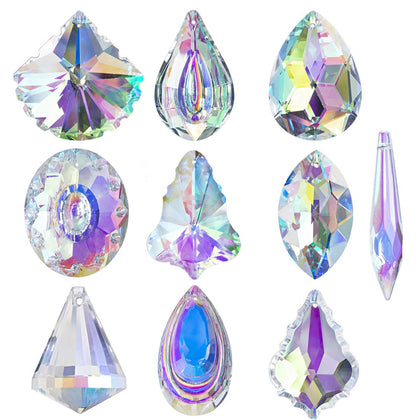 H&D HYALINE & DORA crystal pendant reflects rainbow light for vibrant home decor