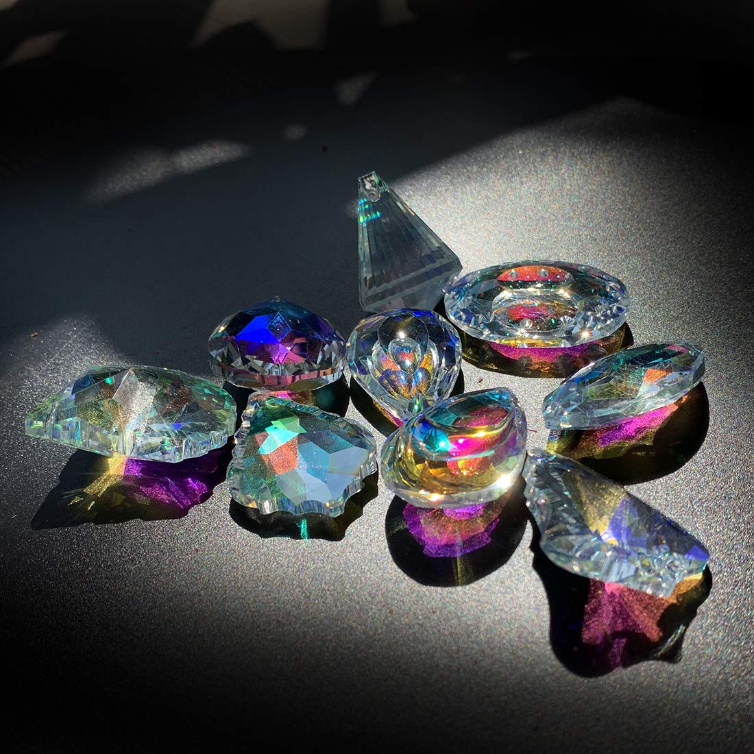 H&D HYALINE & DORA baby room prisms bring soft color reflections