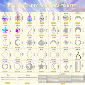 H&D Hyaline & Dora crystal prisms varieties sparkling in light