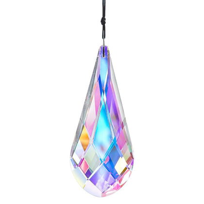 H&D HYALINE & DORA crystal suncatcher AB prism catching sunlight for vibrant rainbow decor.