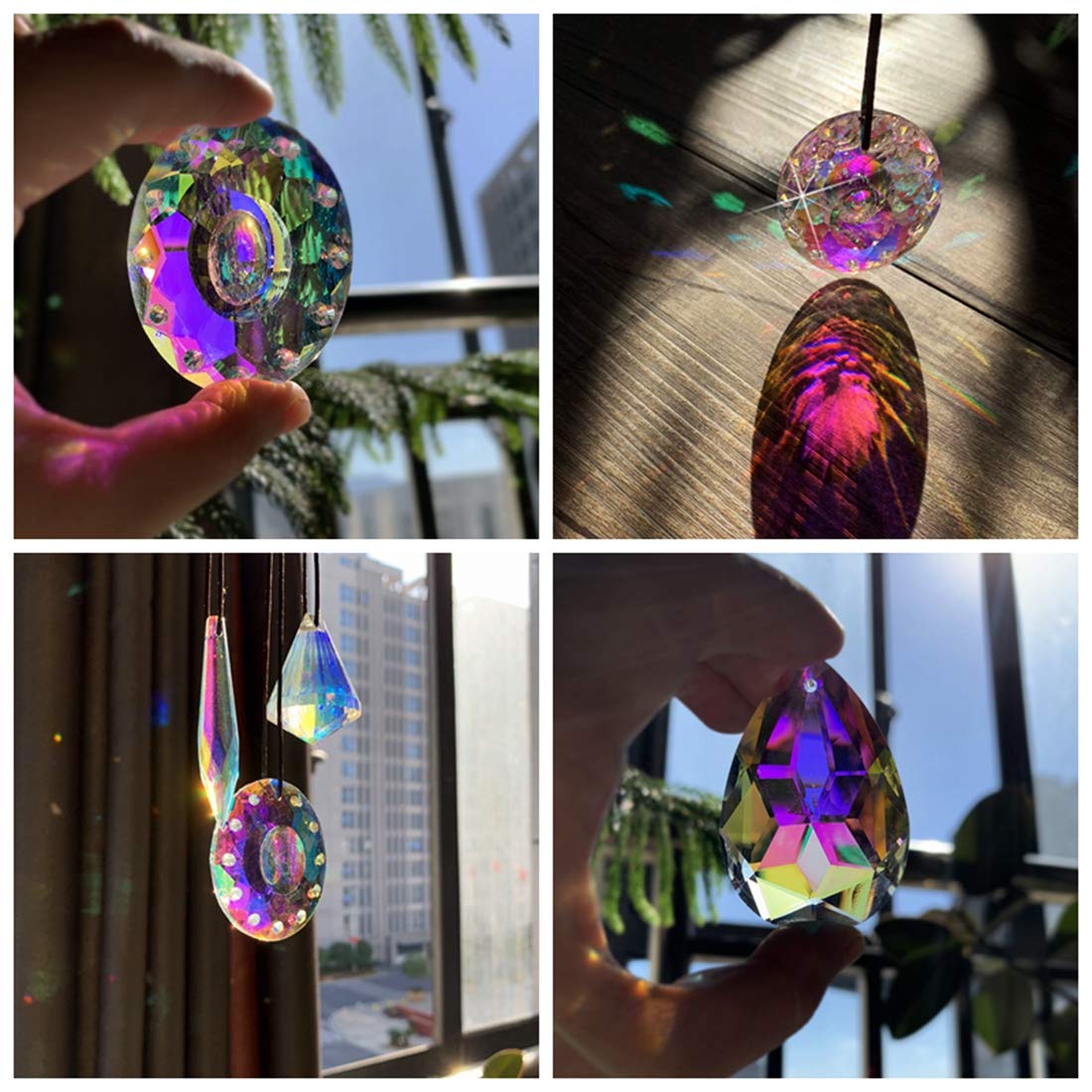 H&D HYALINE & DORA rainbow prism reflections enhance interior lighting