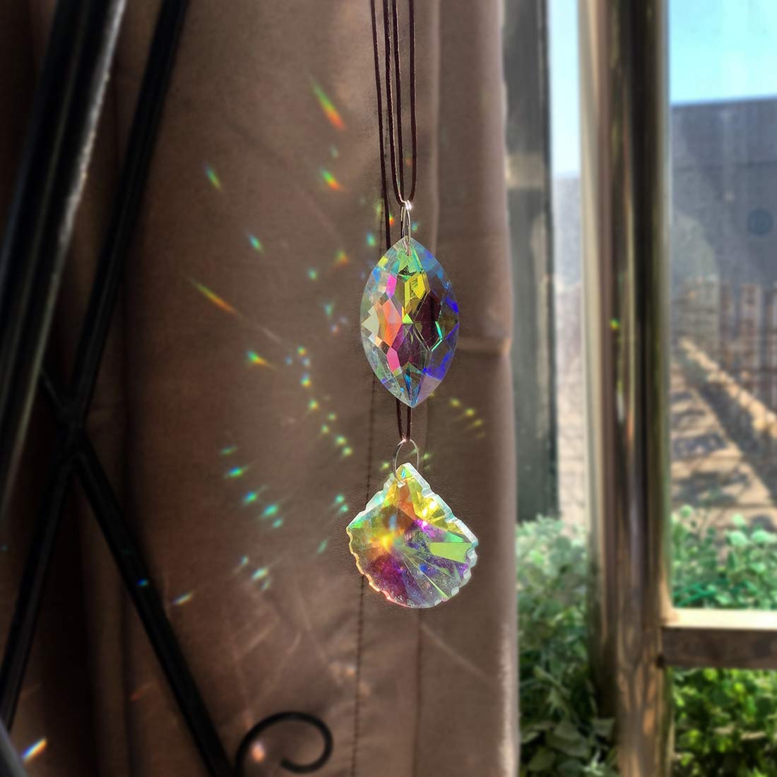 H&D HYALINE & DORA crystal pendants used in wedding decor