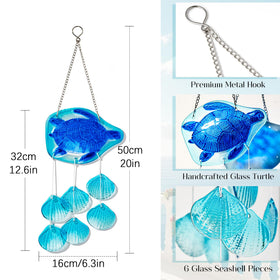 H&D Hyaline & Dora beach house decor wind chime creates relaxing outdoor vibes.
