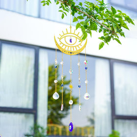 H&D HYALINE & DORA crystal sun catcher decor for dining room windows.