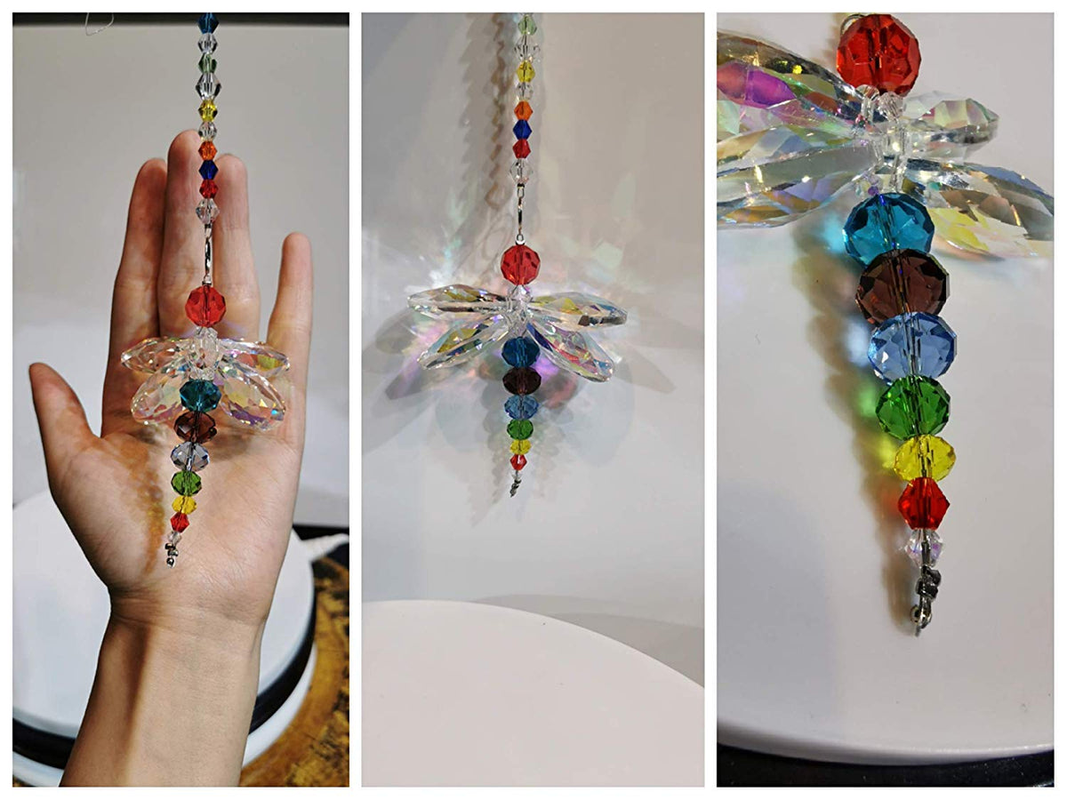H&D HYALINE & DORA gift box dragonfly suncatcher ready for gifting