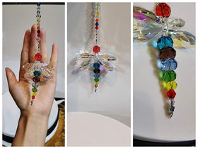 H&D HYALINE & DORA gift box dragonfly suncatcher ready for gifting