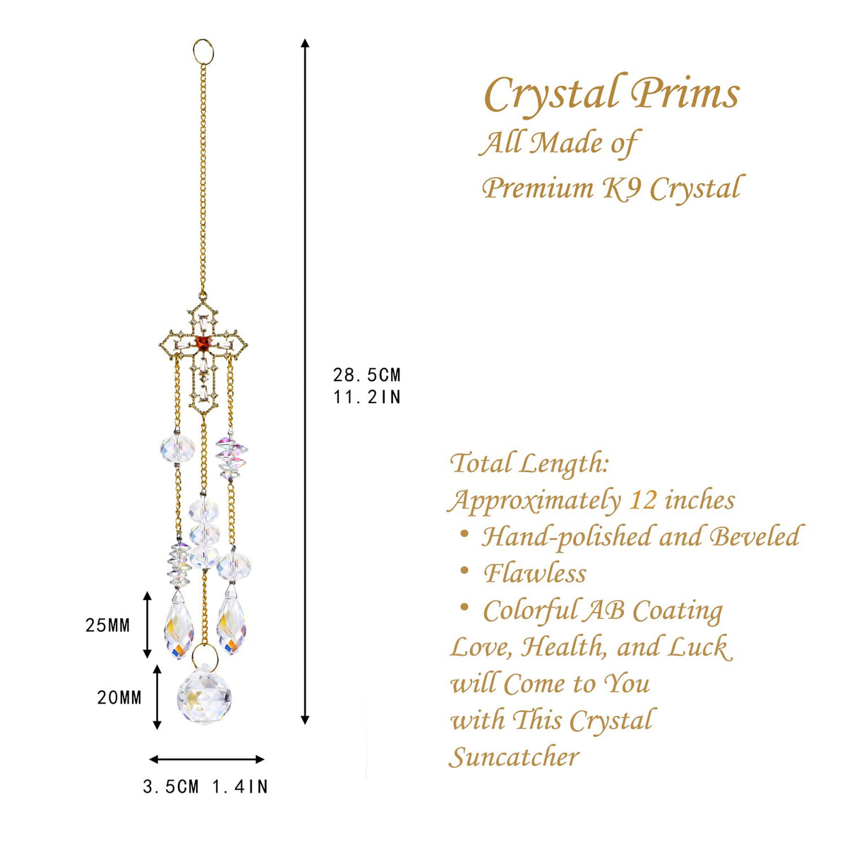 H&D HYALINE & DORA K9 crystal rhinestones sparkle in light