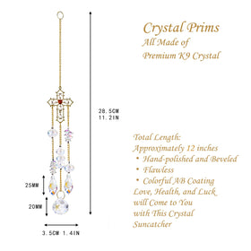 H&D HYALINE & DORA K9 crystal rhinestones sparkle in light