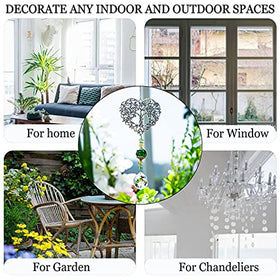 H&D Hyaline & Dora metal tree with crystals decor enhances interior style