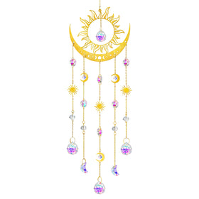Night glow of H&D Hyaline & Dora suncatcher reflecting soft light
