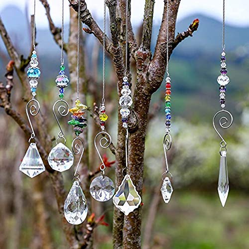 H&D Hyaline & Dora prismatic pendant for indoor and outdoor display.