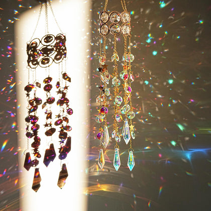 H&D HYALINE & DORA crystal-top suncatcher bright window light