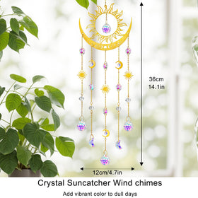 H&D Hyaline & Dora window-hanging decor sparkling in daylight