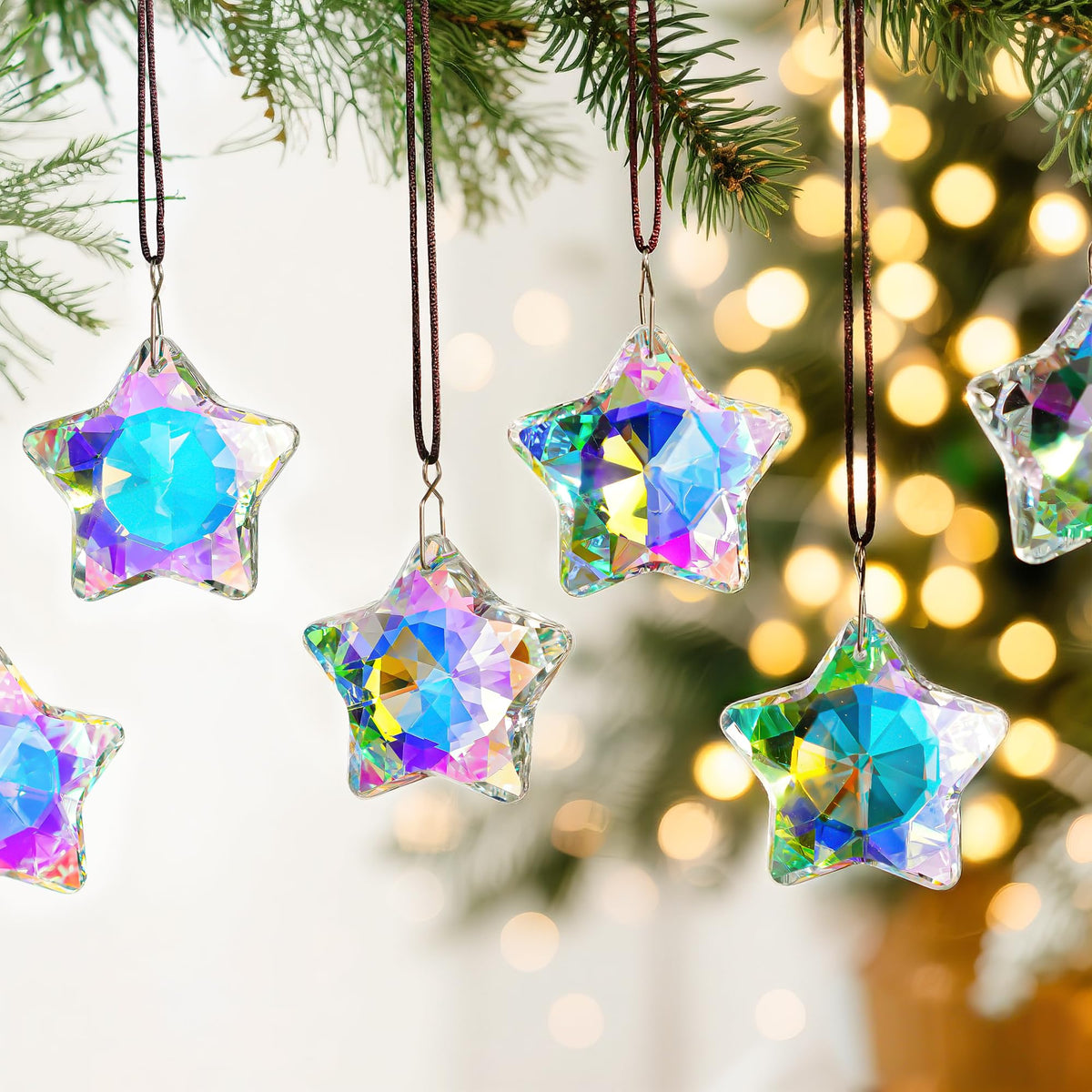 H&D Hyaline & Dora window hanging prism 2in captures sun rays beautifully.